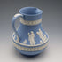 1977 British Wedgwood Jasperware Jug, Pale Blue