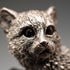 British Comyns Two Kittens Silver Plated Sculpture Figurine