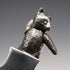 UK Carrs Movable Teddy Bear Sterling Silver Bookmark 7.7g Boxed