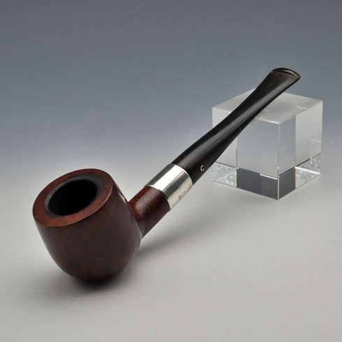 1990年 英国ヴィンテージ COMOY'S HALLMARK 純銀装飾スモーキングパイプ