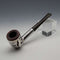 Mid-20th Century US Vintage Silver Overlay Golfer Motif Smoking Pipe