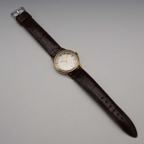 1965年頃 ゼニス Ref843A114 紳士用 機械式腕時計 Cal.2532 金張りケース 動作良好