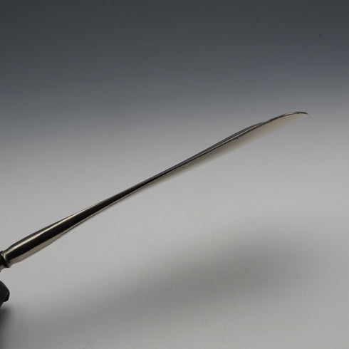 約1900年 英國古董 純銀手柄 鞋拔 Crisford & Norris Ltd