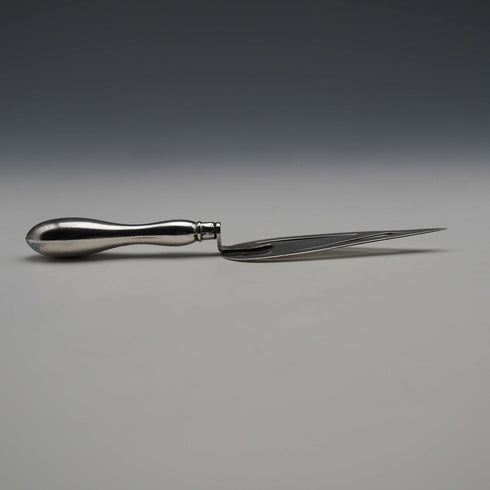 English Antique Sterling Silver Trowel-shaped Bookmark by Crisford&Norris