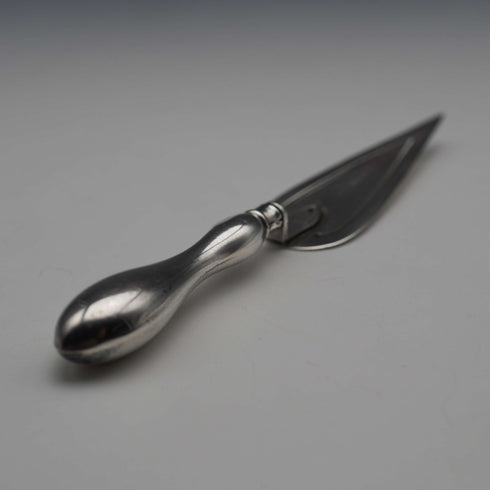 English Antique Sterling Silver Trowel-shaped Bookmark by Crisford&Norris
