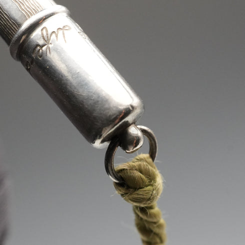 British Vintage Life Long Sterling Silver Mini Propelling Pencil with Tassel