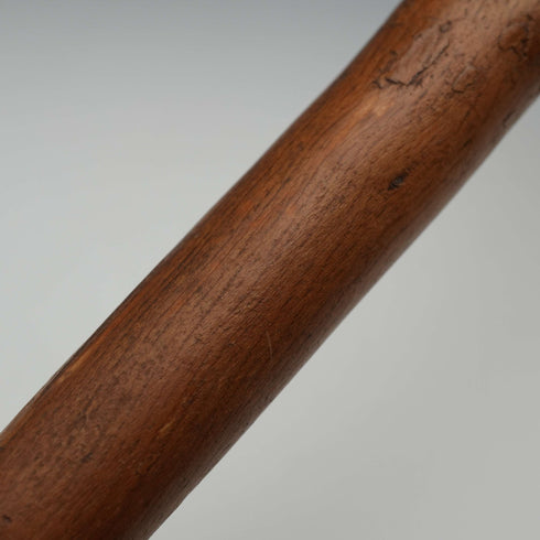復古風 Tan Shaft 手持帽子男雕塑手柄手杖 拐杖 96cm