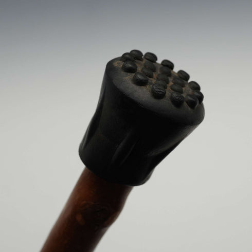復古風 Tan Shaft 手持帽子男雕塑手柄手杖 拐杖 96cm