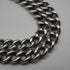 Circa 1905, British Antique, Sterling Silver Double Albert Chain with Sterling Silver Maltese Cross Medal Fob, 66g