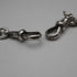 Circa 1905, British Antique, Sterling Silver Double Albert Chain with Sterling Silver Maltese Cross Medal Fob, 66g