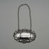 United Kingdom Vintage Sterling Silver Whisky Decanter Label D J Silver 9.7g