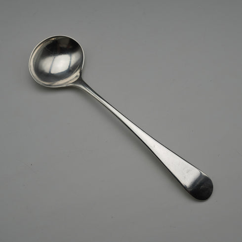 Cuchara de sal de plata de ley antigua británica de 1794, estilo Old English, Solomon Hougham, 8g