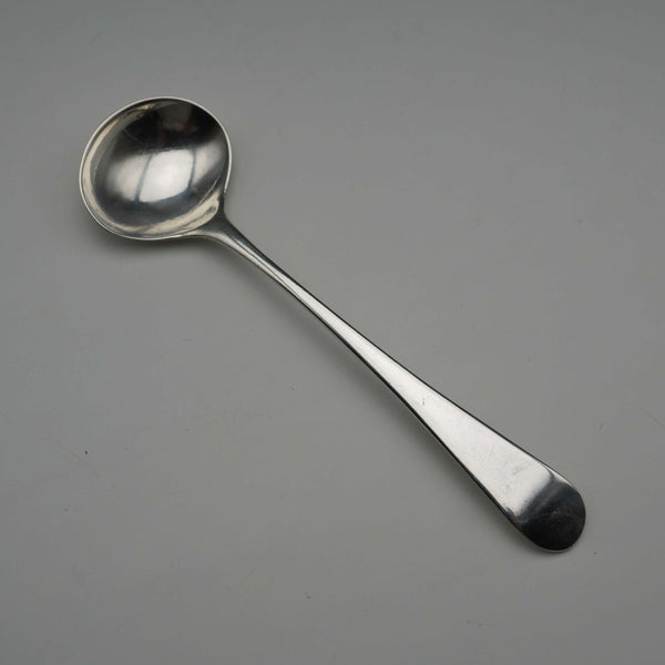 1794年 英國古董純銀鹽匙 老英格蘭式樣 Solomon Hougham 8g