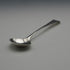 1794 Antique English Sterling Silver Salt Spoon, Old English Pattern, Solomon Hougham, 8g