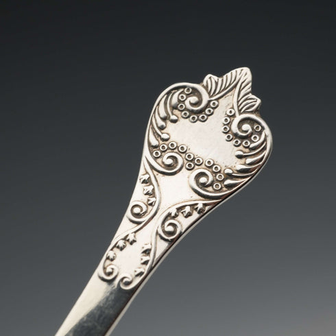 Cuchara trefid de plata de ley, vintage británica de 1977, conmemorativa del Jubileo de Plata de Isabel II, 14 g
