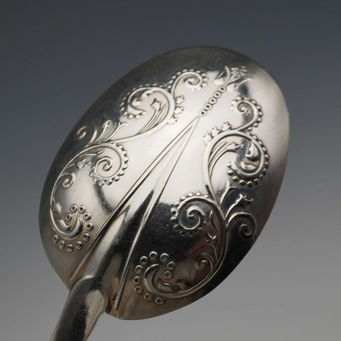 Cuchara trefid de plata de ley, vintage británica de 1977, conmemorativa del Jubileo de Plata de Isabel II, 14 g