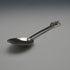 1977 Vintage British Sterling Silver Trefid Spoon, Elizabeth II Silver Jubilee Commemorative, 14g