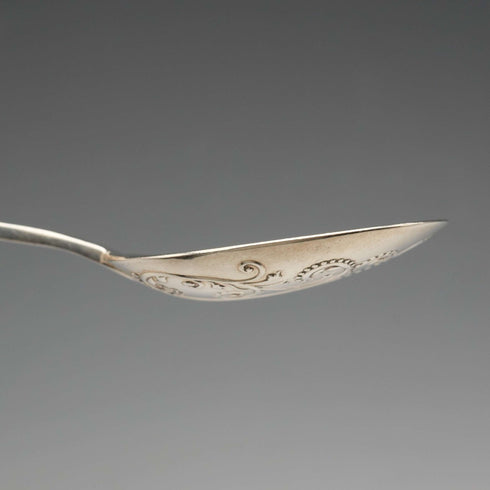 Cuchara trefid de plata de ley, vintage británica de 1977, conmemorativa del Jubileo de Plata de Isabel II, 14 g