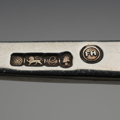 1977 Vintage British Sterling Silver Trefid Spoon, Elizabeth II Silver Jubilee Commemorative, 14g