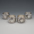 Set of 4 British Antique Silver-Plated Napkin Rings