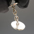 British Vintage Sterling Silver Oval Cufflinks, 11.7g, with Case