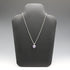 Vintage Sterling Silver Dual-Stone (Purple & Green) Pendant with Chain
