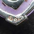 Vintage Sterling Silver Dual-Stone (Purple & Green) Pendant with Chain