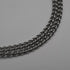 Vintage Sterling Silver Arts & Crafts Style Multi-Stone Pendant with Chain