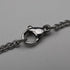 Vintage Sterling Silver Arts & Crafts Style Multi-Stone Pendant with Chain
