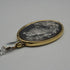 1977 Vintage British Sterling Silver Robin Relief Oval Pendant, 14g total, with Sterling Silver Chain
