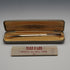 Vintage Yard-O-Led rolled gold propelling pencil, British-made, with case and instruction manual