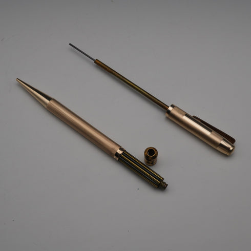 British vintage Yard-O-Led rolled gold propelling pencil, with case and instruction manual.