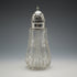 1907 British Antique Cut Glass & Sterling Silver Lid Sugar Caster by Robert Pringle