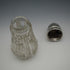 1907 British Antique Cut Glass & Sterling Silver Lid Sugar Caster by Robert Pringle