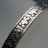 Vintage Teddy Bear Ornament Sterling Silver Adjustable Children's Bangle 6g