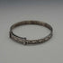 Vintage Teddy Bear Ornament Sterling Silver Adjustable Children's Bangle 6g