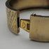 Brazalete de plata dorada antigua británica de 1882, 24,5 g, John Millward Banks