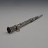 Circa 1900 Antique Sterling Silver Telescopic Propelling Pencil 62-92mm