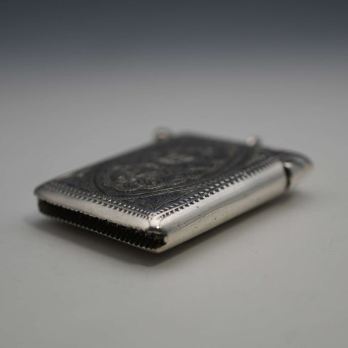 1904年 英国アンティーク 純銀製 ヴェスタケース 25g Arthur Cook