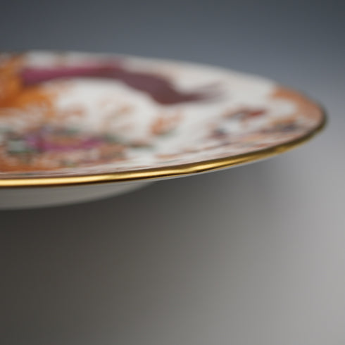 1975, Reino Unido, Royal Crown Derby, "Old Avesbury", plato de cena, 26 cm de diámetro