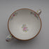 英国古董 Minton 粉色金鸡图案汤杯及杯托