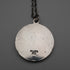 British vintage St. Christopher sterling silver medal pendant, total 14.5g, with sterling silver chain.