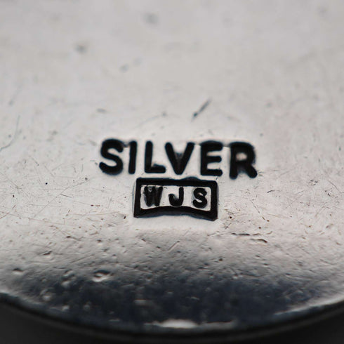British vintage St. Christopher sterling silver medal pendant, total 14.5g, with sterling silver chain.
