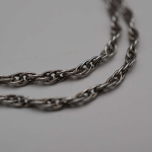 British vintage St. Christopher sterling silver medal pendant, total 14.5g, with sterling silver chain.