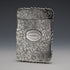 1852 Antique English Sterling Silver Card Case, 70g, David Pettifer