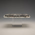 1852 Antique English Sterling Silver Card Case, 70g, David Pettifer