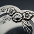British vintage sterling silver heart-shaped bookmark, Harrison Brothers & Howson