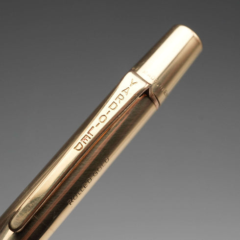 British vintage Yard-O-Led rolled gold round-barrel propelling pencil