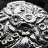 c. 1893 American Antique Sterling Silver Pill Box/Trinket Box, 25g, S. Kirk & Son