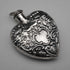 Vintage Sterling Silver Heart-Shaped Perfume Bottle